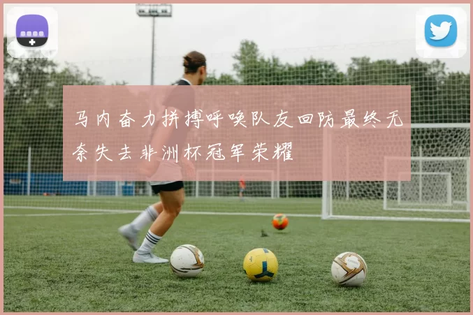 马内奋力拼搏呼唤队友回防最终无奈失去非洲杯冠军荣耀